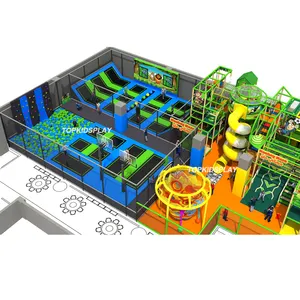 TOP KID SPLAY Vergnügung spark Ausrüstung Kinder Indoor-Spielplatz zum Verkauf Benutzer definierte Indoor-Rutsche Indoor-Spiel zentrum Kids Zone 12 Monate