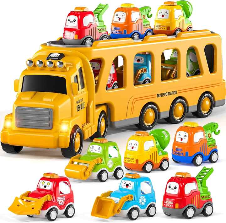 Camión Carritos Para Transportar NiÃ±os Juguete Camion Carritos