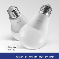 Fabrication Cct Led taux le plus bas 220v 110v lumière B22 Led une ampoule lumière domestique ampoules led haute lumen 12w 15w ampoule led