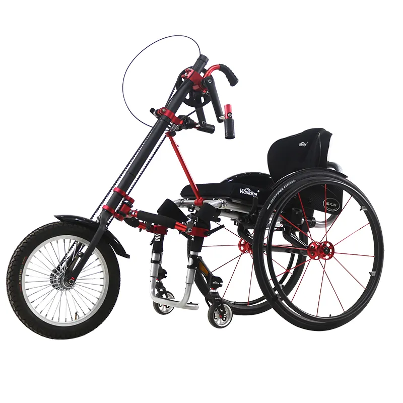 Tekerlekli sandalye hizmet tekerlekli sandalye handcycle tekerlekli traktör el