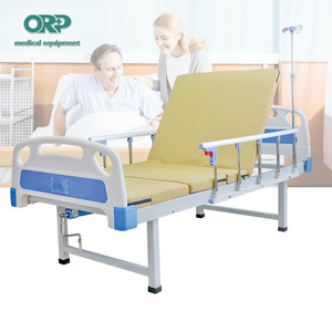 Fabricante de camas de enfermería manuales, cama para clínica, cama médica multifuncional individual/doble con mecanismo de balanceo para hospitales y residencias de ancianos - Product Image 3