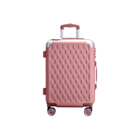 Koper Trolley Spinner Aluminium Cangkang Keras ABS 4 Roda Tahan Lama Laris Manis 20/24/28 Inch Ringan Anti Maling Nyaman