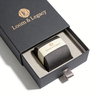 Boîte cadeau de luxe en carton coulissant avec logo personnalisé pour bijoux