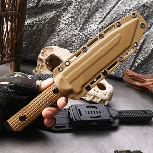 Coltello Hongrui ad alta durezza Bushcraft da caccia EDC affilato lama fissa coltello tattico di sopravvivenza coltello con custodia Kydex - Product Image 4