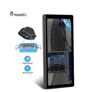 Podofo 10.36'' Écran IPS 1080P Caméra <span class=keywords><strong>de</strong></span> rétroviseur*2 Étanche IP67 Vision nocturne BSD DVR Aide au <span class=keywords><strong>recul</strong></span> pour Camion Bus ODM - Product Image 1
