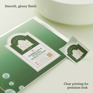 Matte Green Aluminum Foil Tea Packaging Bags Custom Printed Resealable Pouches for Tea Paste Supplement - Product Image 5