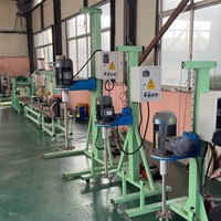 Petit dispersateur à grande vitesse en acier inoxydable à fréquence variable pour revêtements liquides, peintures à base d'eau, encres et pâtes colorées
