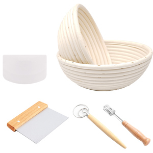 Hot Tùy Chỉnh Barneton Bánh Mì Quá Trình Lên Men Giỏ Set Handmade Mây Bánh Mì Chống Giỏ Cho Baking & Pastry Công Cụ - Product Image 2