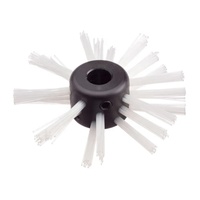 Brosse ronde Picote en nylon pour le nettoyage et le revêtement des tuyaux