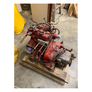 Motor diésel intraborda usado de construcción robusta, adecuado para transporte fluvial, embarcaciones auxiliares en alta mar o trabajos costeros. - Product Image 1