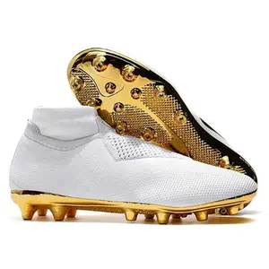 Personnalisé Haute Cheville Fg Ferme En Plein Air Pas Cher Chinois Crampons Chaussures De Football Hommes Bottes De Football Chaussures De Football Pour Hommes