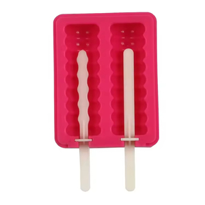 Moule à glace en silicone empilable sans BPA avec couvercle facile à utiliser, forme cube, pour bâtonnets de glace, jus, café, thé, vin, bière - Product Image 4