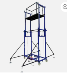 4m 6m 8m 300kg 500kg Échelle de travail de construction pliante Plate-forme élévatrice d'échafaudage électrique portable et pliable - Product Image 3