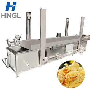 Ligne de production industrielle entièrement automatique de frites surgelées, machine de traitement pour la friture de chips de pommes de terre semi-frites et de snacks - Product Image 5