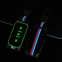 Coque métallique en silicone pour clé de voiture Chery Jetour X95 X90 X70 2020 2021 2022 Accessoire sans clé à distance Support de style de voiture