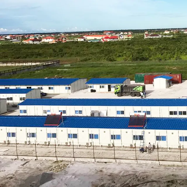 2018 Quốc Tế Công Ty Xây Dựng Sang Trọng Prefab Nhà Xây Dựng Đúc Sẵn Biệt Thự Giá Ở Châu Phi