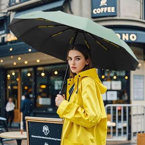 Parapluie promotionnel personnalisé élégant et transparent, durable, pour femmes et pour la modestie - Product Image 4