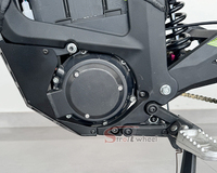 Moto Citycoco à 2 roues 3000w 72V 40AH Dirt Bike électrique à grande vitesse Mototec 72v Pro Electric Dirt Bike Dirt Bike Motorcycle