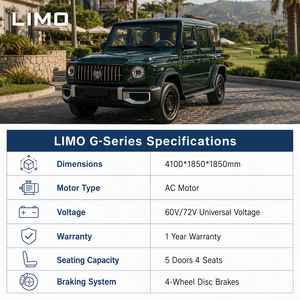 SUV Elettrico a 4 Ruote, Nuova Energia, <span class=keywords><strong>Auto</strong></span> Sportiva a Bassa Velocità, 5 Posti, Piccola <span class=keywords><strong>Auto</strong></span> Elettrica per Adulti, Trasporto Merci e Shopping - Product Image 3