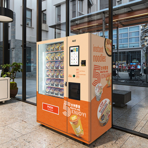 Máquina Expendedora Completa con Función SDK para Fideos Instantáneos y Agua Caliente, Acepta Efectivo, Monedas y Tarjetas - Product Image 1