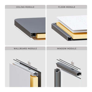 Casas Contenedor Modulares Transpirables COCOVIA TF30 para Autoensamblaje, Cuartos de Jardín, Oficina en Casa, Gimnasio y Más - Product Image 2