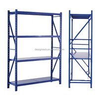Étagères de rayonnage légères, étagères métalliques, montage facile, rayonnages de stockage, rayonnages en acier réglables