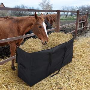 Échantillon gratuit Aliba Ba Nouveau produit Sac de foin/silo pour chevaux Prix d'usine, Conception de sac de foin pour chevaux Sac de nourriture pour chevaux Sac de foin résistant - Product Image 3