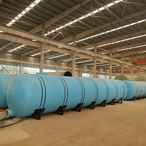 Piège à graisse enterré résidentiel de fosse septique de blessure de FRP avec la sédimentation pour le stockage de l'eau de ménage et la gestion des déchets - Product Image 2