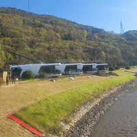 Module d'hôtel Capsule House de luxe-Assemblage rapide de logements préfabriqués peu encombrants