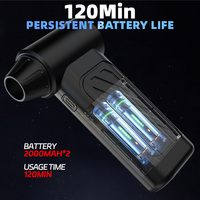 Pistolet à air de haute qualité 100000 tr/min, régulateur de vitesse à 3 niveaux, souffleur d'air à turbine, pistolet à air 80W utilisé pour le nettoyage intérieur et automobile