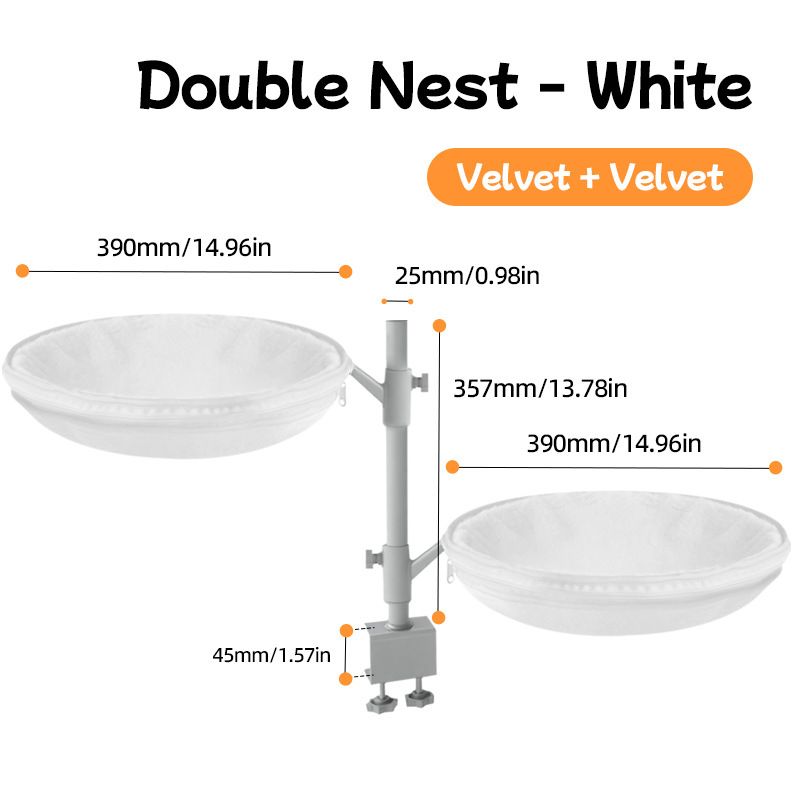 white [double-sided imitation rabbit fur velvet]