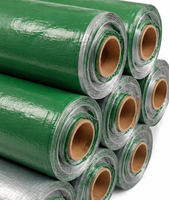 Rouleau de bâche PE sur mesure, directement de l'usine, taille personnalisée 2x50m 4x100m, bâche en plastique imperméable