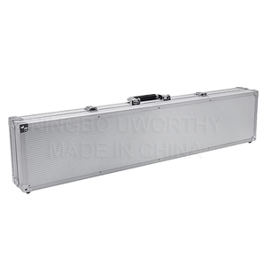 Hộp đựng đồ săn bắn bằng nhôm dài 47 inch, có mút xốp, lắp ráp sẵn, làm từ gỗ nhựa bền và phụ kiện chắc chắn - Product Image 4