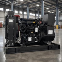 Générateur industriel 50 kW 62,5 kVA, groupe électrogène diesel Weichai, démarrage automatique, ATS, contrôleur Deepsea, surveillance à distance, centre de données, monophasé