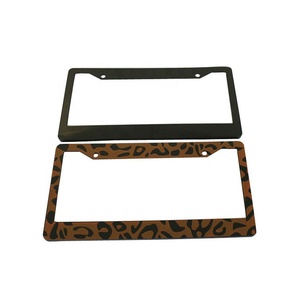 Métal serrure en plastique taille américaine en acier inoxydable cadre <span class=keywords><strong>de</strong></span> plaque d'immatriculation <span class=keywords><strong>de</strong></span> voiture à vendre - Product Image 1