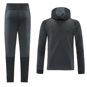 Conjunto Deportivo de Otoño Invierno 2025 para Hombre, de Secado Rápido, Peso Medio, con Capucha, Traje de Entrenamiento, Logotipo Personalizado, Elástico, Venta al Por Mayor de Fábrica - Product Image 2