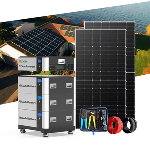 Inversor de 12kva con batería LiFePO4 20kwh 30kwh 45kwh 50kwh baterías para sistema fotovoltaico <span class=keywords><strong>48V</strong></span> LiFePO4 almacenamiento hogar Solar Kit - Product Image 6