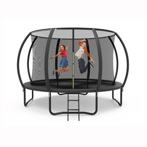 Zoshine 12ft Vòng thể dục thể thao <span class=keywords><strong>Trampoline</strong></span> tùy chỉnh PVC bọt nhựa thép cho trong nhà/ngoài trời trẻ em nhảy để sử dụng nhà - Product Image 2