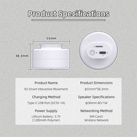 Jouet éducatif interactif personnalisé en usine, compagnon d'apprentissage, mini haut-parleur portable, réseau sans fil, modèle Gemini, boîte de jouets