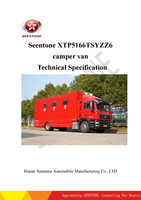 SEENTONE OEM Camping-car RV Luxe Camping Route Remorque Offroad SITRAK Châssis 257kW Moteur Diesel Euro 6 Émission Hunan Factory