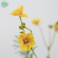 Bunga Daisy Sutra Premium 43cm untuk Hari Valentine, Kencan Cinta Murni, Dekorasi Dalam Ruangan Komersial, Rangkaian Bunga