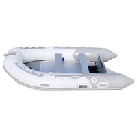 3.6m 11.8 pieds pliable Hypalon plancher bateau de pêche tendre PVC haute vitesse Sport Yacht certifié CE extérieur dérive gonflable