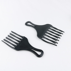 Peigne Afro en plastique, outils pour la coupe de <span class=keywords><strong>cheveux</strong></span> <span class=keywords><strong>bouclés</strong></span>, coiffure pour hommes - Product Image 5