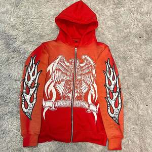 เสื้อฮู้ดแบบสวมหัวมีฮู้ดผ้าโพลีเอสเตอร์พิมพ์ดิจิตอลไล่ระดับสีตาม100% ที่กำหนดเอง - Product Image 4