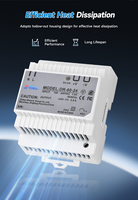 Alimentation sur rail DIN DR-30-12 30W 12V 2.5A homologuée CE ROHS avec alimentation à découpage haute qualité 220V AC vers DC 12VDC