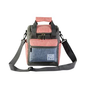 Sac isotherme en aluminium sur mesure, grand format, avec fermeture éclair, portable, pour les activités de plein air et le shopping, fabriqué par un fabricant OEM en gros. - Product Image 6