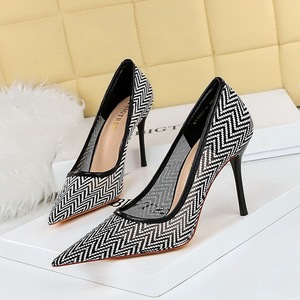 Tacones Mujer China Hot Sale Elegant Wedding Party Mesh Pumps Zapatos Bigtree <b>Shoes</b> Women Heels - Product Image 2
