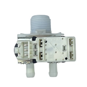 Vanne d'entrée de machine à laver du fabricant 301G80A00455633490453 – Pièce électrique d'alimentation en eau pour appareil de buanderie - Product Image 1