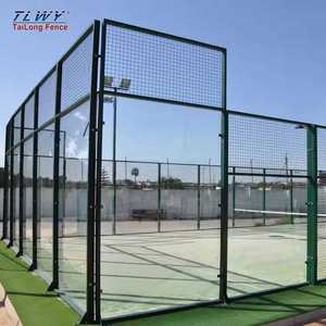 Proveedor <span class=keywords><strong>Precio</strong></span> de fábrica Nuevo diseño Cancha de tenis de Pádel con luz LED Césped <span class=keywords><strong>artificial</strong></span> y pisos de plástico - Product Image 5