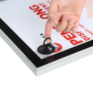 A1 A2 nhôm LED quảng cáo hiển thị tiêu thụ điện năng thấp hình dạng hình chữ nhật hình ảnh khung từ đèn nền foragnetic hiển thị - Product Image 5